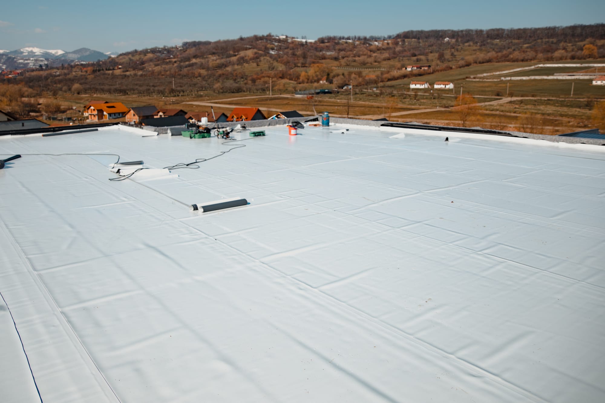 commercial roof problems, commercial roof damage